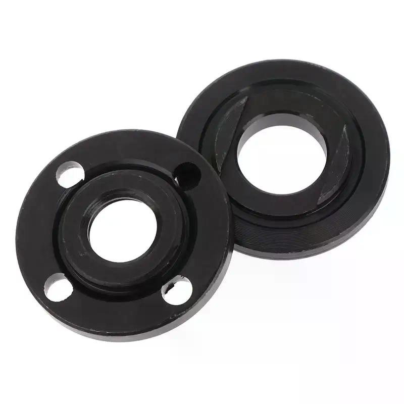 Metall 125 150 180 230 M14 Schaft Winkelschleifer 1/2/3Set Innerer Flanschmutter Satz Metall Druckplatte Winkelschleifer