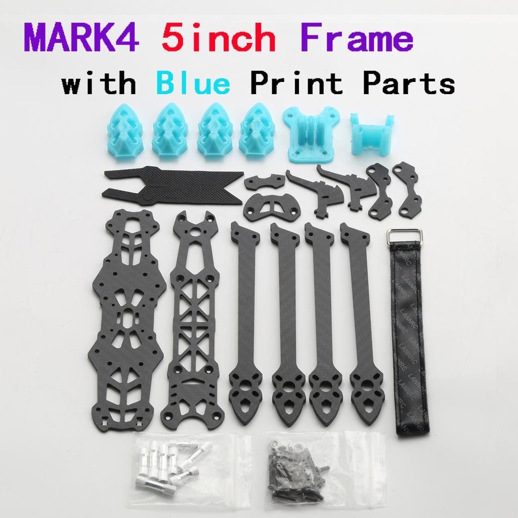 Mark4 5inch FPV Carbon Fiber Frame 225mm Wheelbase 5mm Arm Freestyle Long Range Frame for RC Quadcopter Racing Drone