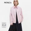 MO&Co. Women's Cotton Lapel Jacket