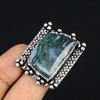 Natural Solar Moss Agate Gemstone Multi Stone Green Ring Size 6.5 925 Silver