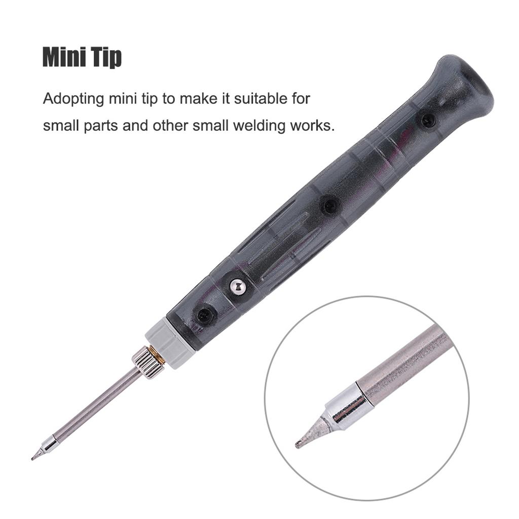 Schnelles Abkühlen & Aufheizen USB Lötkolben Langlebig Präzisionslöten USB Kolben Lötzinn