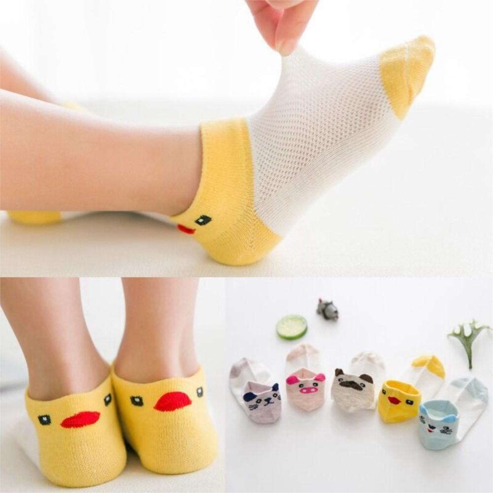 Children's Socks Sneaker Wear Summer No-Show Ankle Socks Boy Girl Cartoon  Hidden Socks Kids Cotton infant