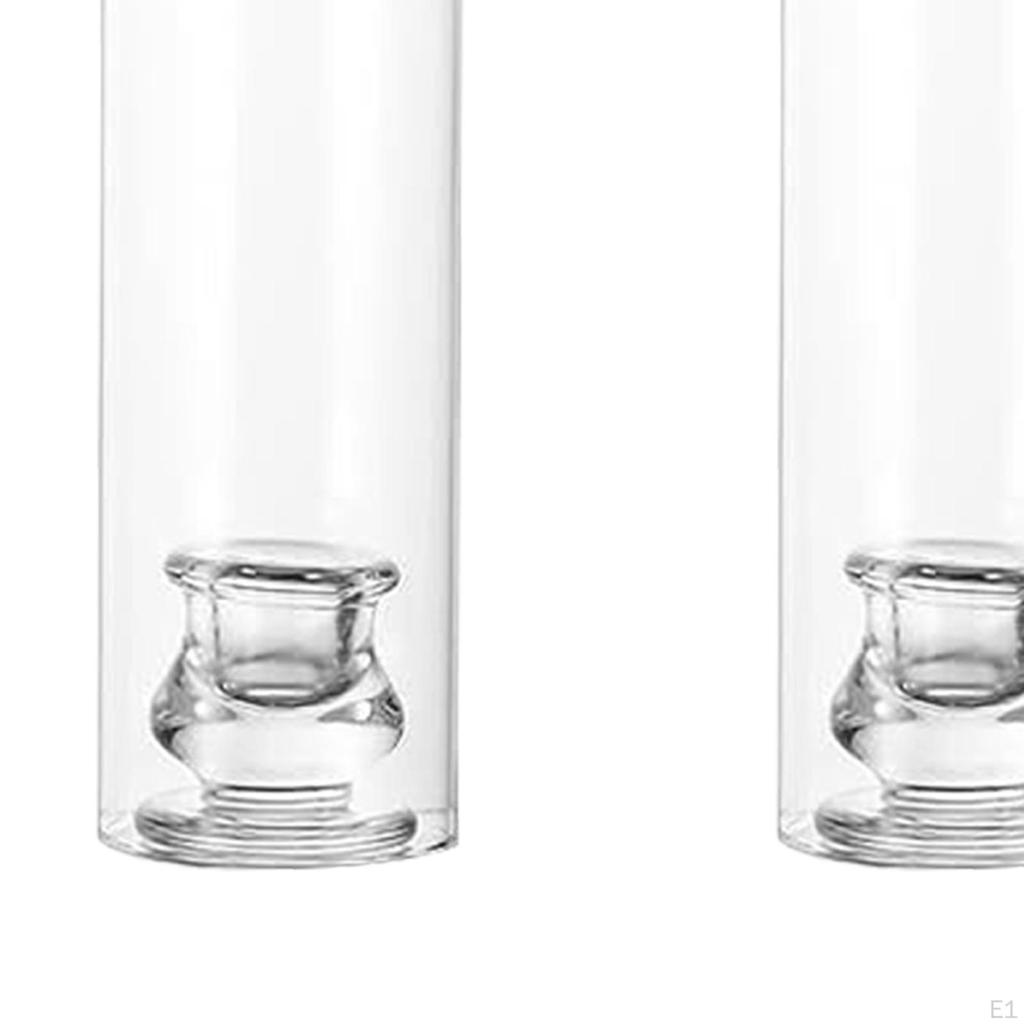 2 Piese Suport Înalt pentru Lumânări Lumânare Conică Vintage Romantic 12.01inch Decor de Masă