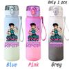 For KPOP Cup 750ML Bottle Portable Sports Kpop Plastic Anime Gradient Drinking Direct Drinking Water Cup Gourd Container