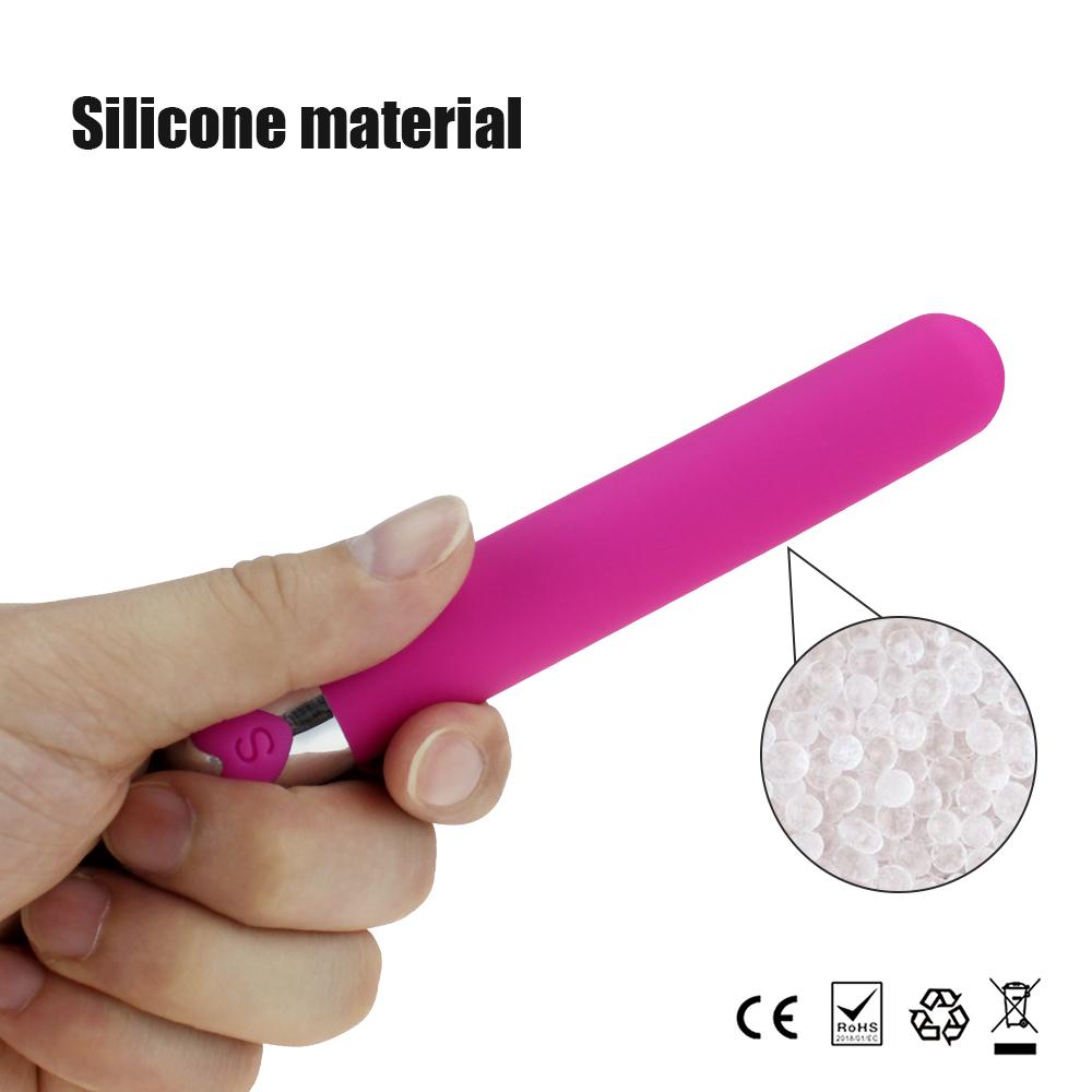 Sex Bullet Vibrator Clitoris and G-Spot Nipple Stimulator Vibrate Massager Vibe Orgasm Vagina Dildo for Travel USB Rechargeable