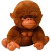 Simulation Gorilla Plush Toy Zoo Doll Doll Gift Child Throw Pillow Birthday Gift