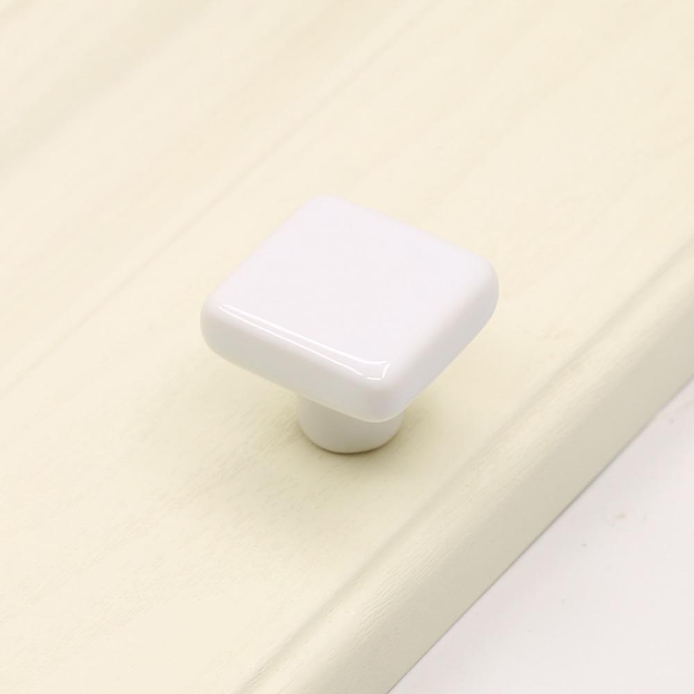 Ceramic Colored Ceramic Knob Single Hole Cabinet Knob Simplicity Drawer Knobs  Dresser