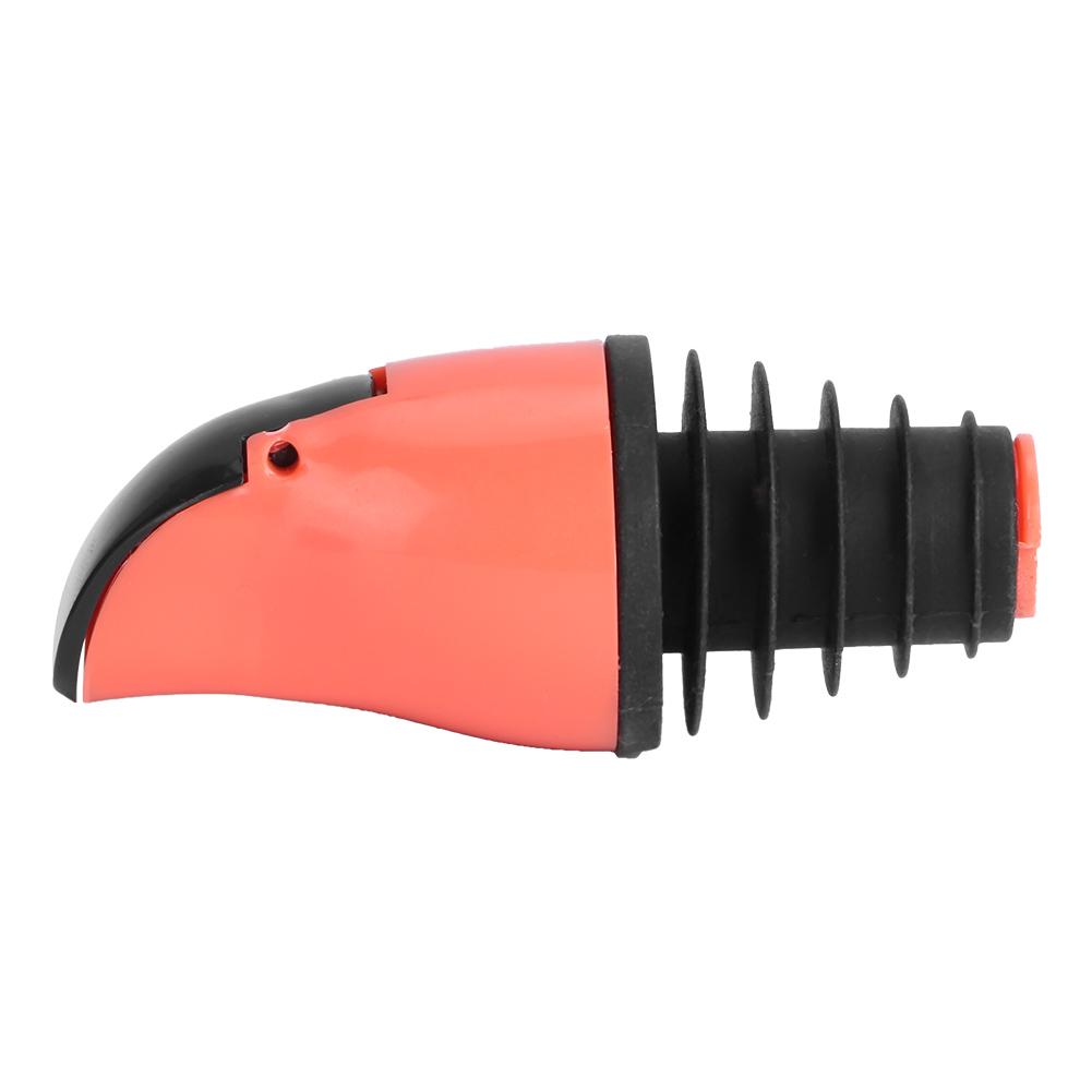 Oil Bottle Pour Spout Stopper Dispenser for Wine Soy Sauce Vinegar Bottles Kitchen UtensilsOrange