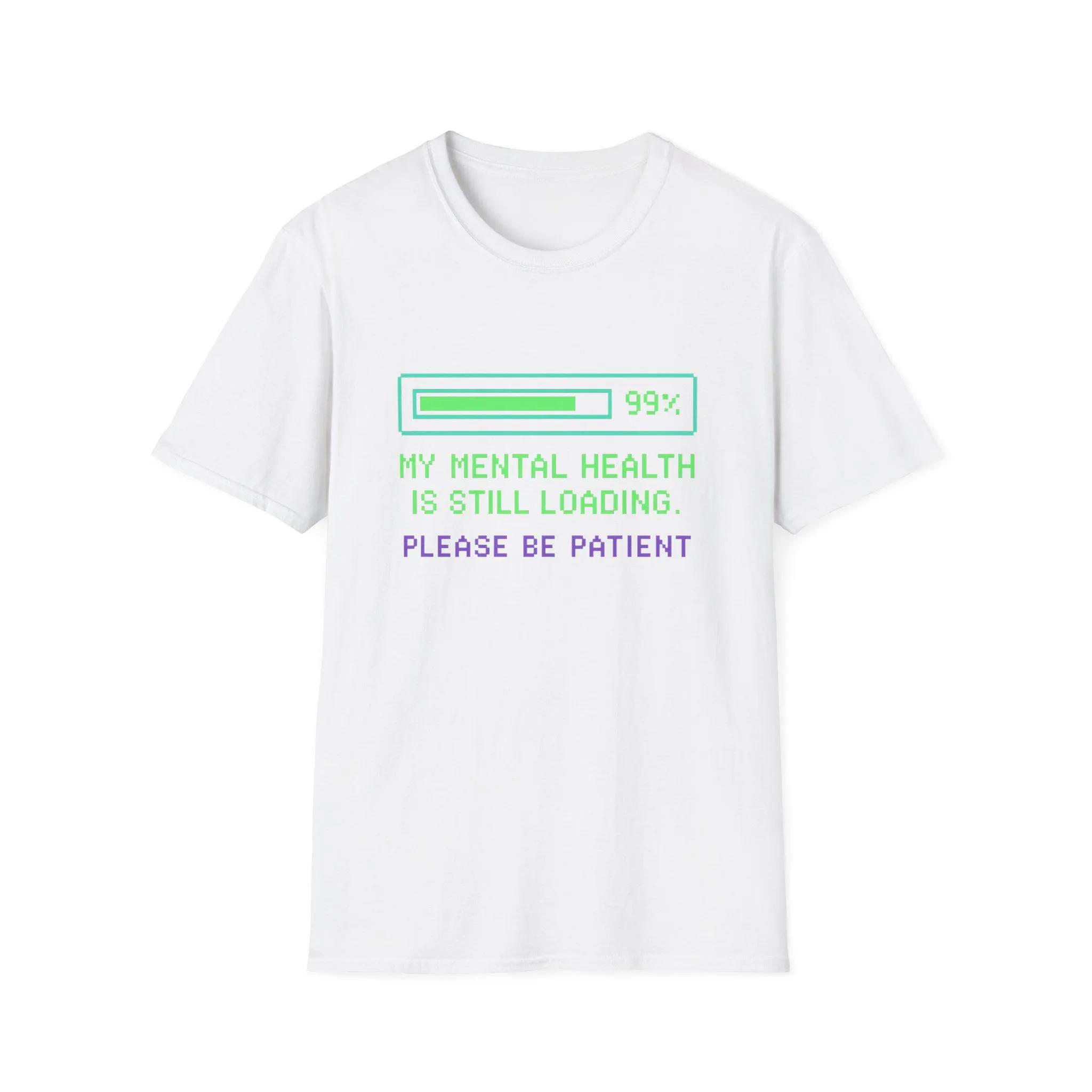 Retro Unisextal Health Loading TShirt Funny 8Bit Progress Bar Tee Vintage Gamer Style Neon Pixel Graphic Unisex Shir XL