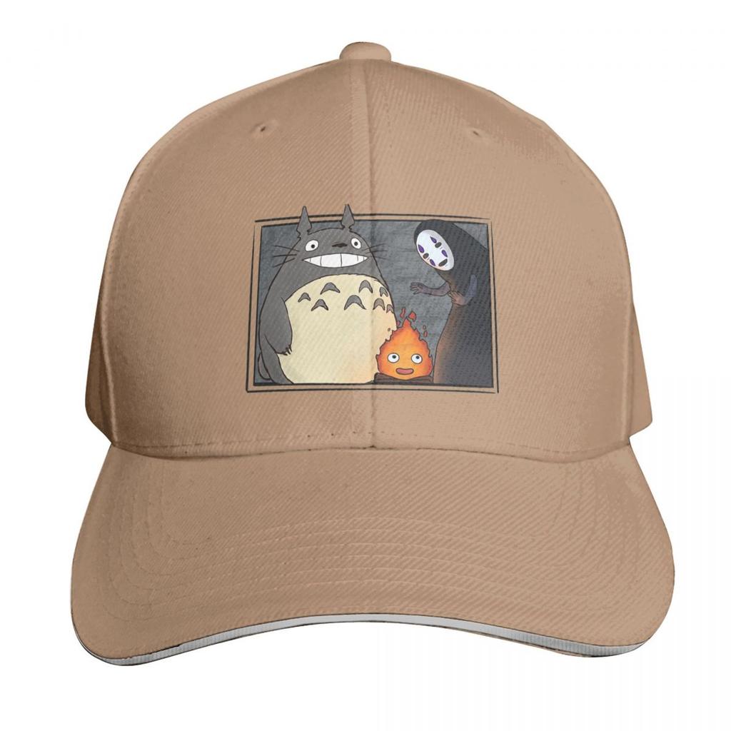 Three Ghibli Friends Cap Fashion Casual Baseball Caps Adjustable Hat Hip Hop Summer Unisex Baseball Hats Polychromatic