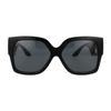 Versace Fashion Minimalist Irregular Shape Sunglasses Unisex sunglasses Black 0VE4402GB187
