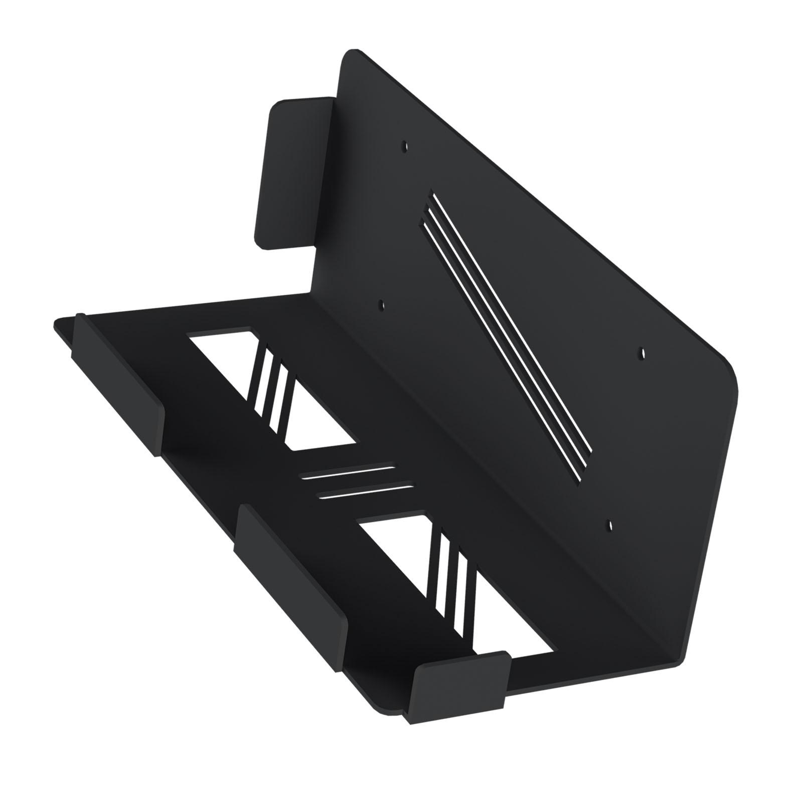 

Держатель консоли настенное крепление плавающий за телевизором настенный кронштейн для игровой консоли контроллер наушники чёрный