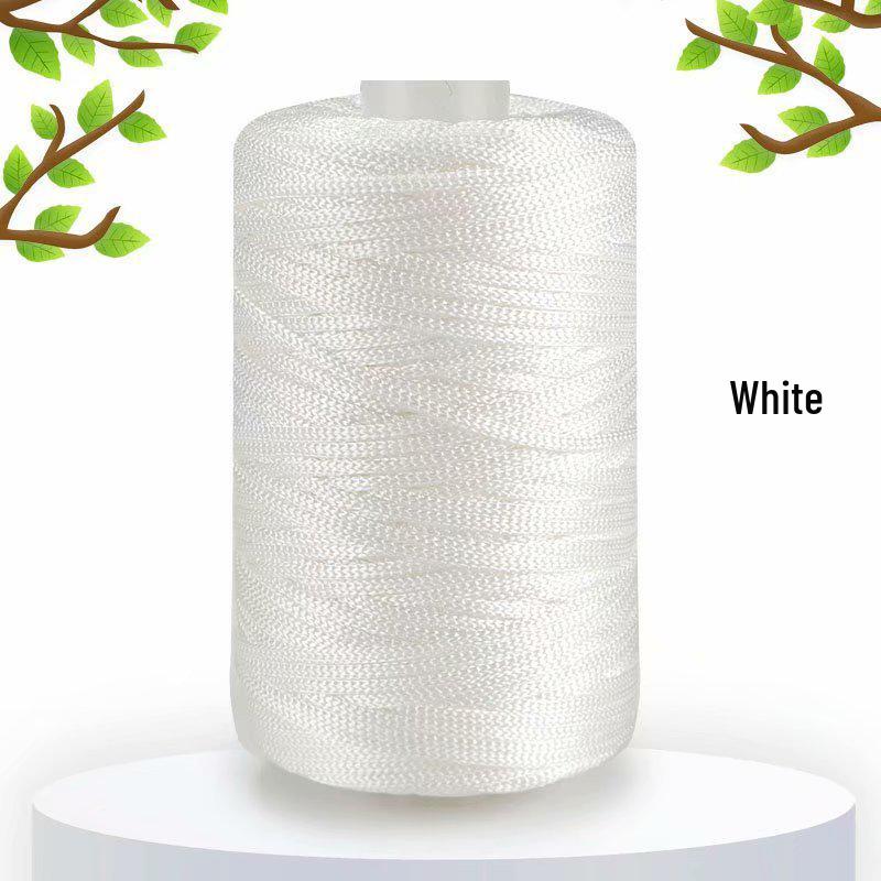 125g Lightweight Ice Silk Linen Yarn for Summer Hats, Medium-Fine Knitting, DIY Bags, Cushions & Shiny Hollow Yarn