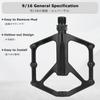 YAPJEB Bicycle Pedal Flat Pedal Road Bike Mountain Bike Cross
