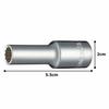 TONE Deep Socket (12 Square) 3D-08L Drive Angle 9.5mm (3/8") Width across Flats 8mm