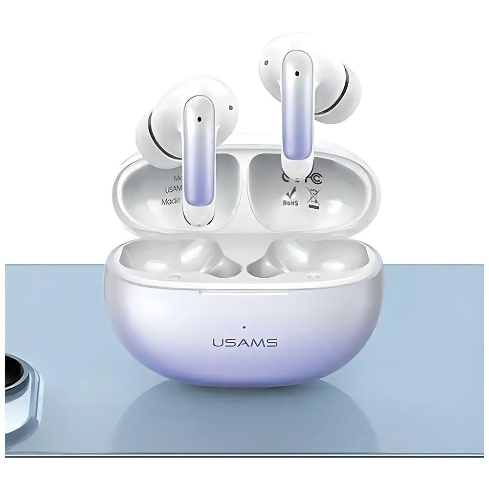 Usams Słuchawki Bluetooth 5.3 Tws X-Donseries Enc Bezprzewodowe Fioletowy Gradient/Purple Blue Bhuencxd04 (Us-Xd19)