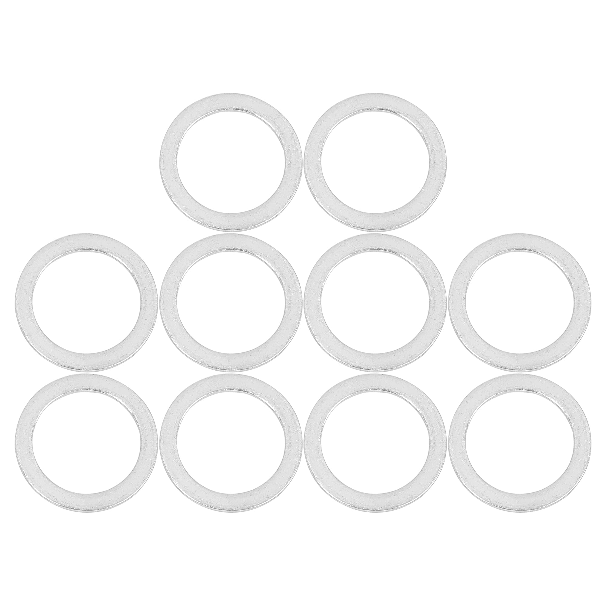 X AUTOHAUX Drain Packing Oil Drain Packing M18 900-123-106-30 Compatible серебряный