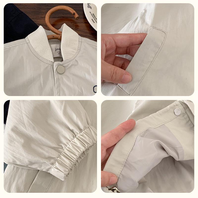 Boys' Cartoon Windbreaker: Spring & Autumn 2025 Jacket, Kids' Streetwear, New Style Outerwear