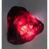 Natural Ruby Red 32.80 Ct Earth Mined Huge Size Rough CERTIFIED Loose Gemstone.