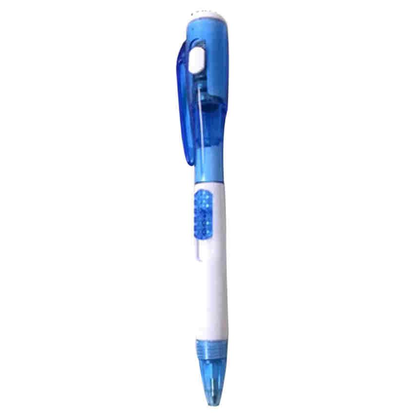 Cute Candy Color Novelty Ballpoint Pen with LED Lights School Studenr Writing Supplies