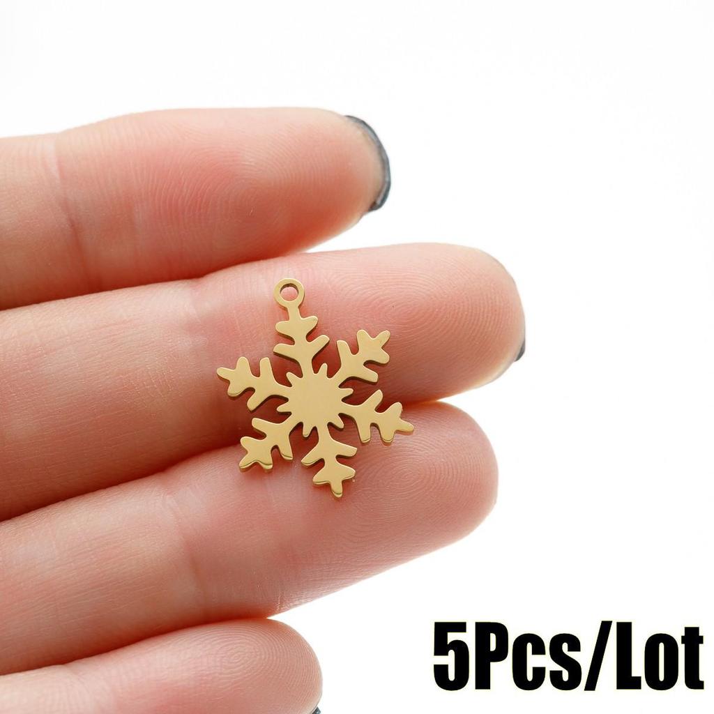 DIY Christmas Tree Snowflake Pendants for Girls - European and American Gift Series