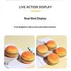 Quetschiger Hamburger Stressball Autismus Sensorisches Spielzeug Stress Angst Linderung Fidget Spielzeug Kneten Dekompression Spielzeug