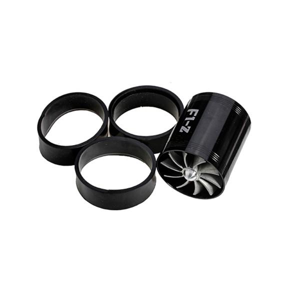 BESPORTBLE Double Turbine Turbo Charger Air Intake Fuel Gas Saver F1 Z Turbo Car Modification Accessories