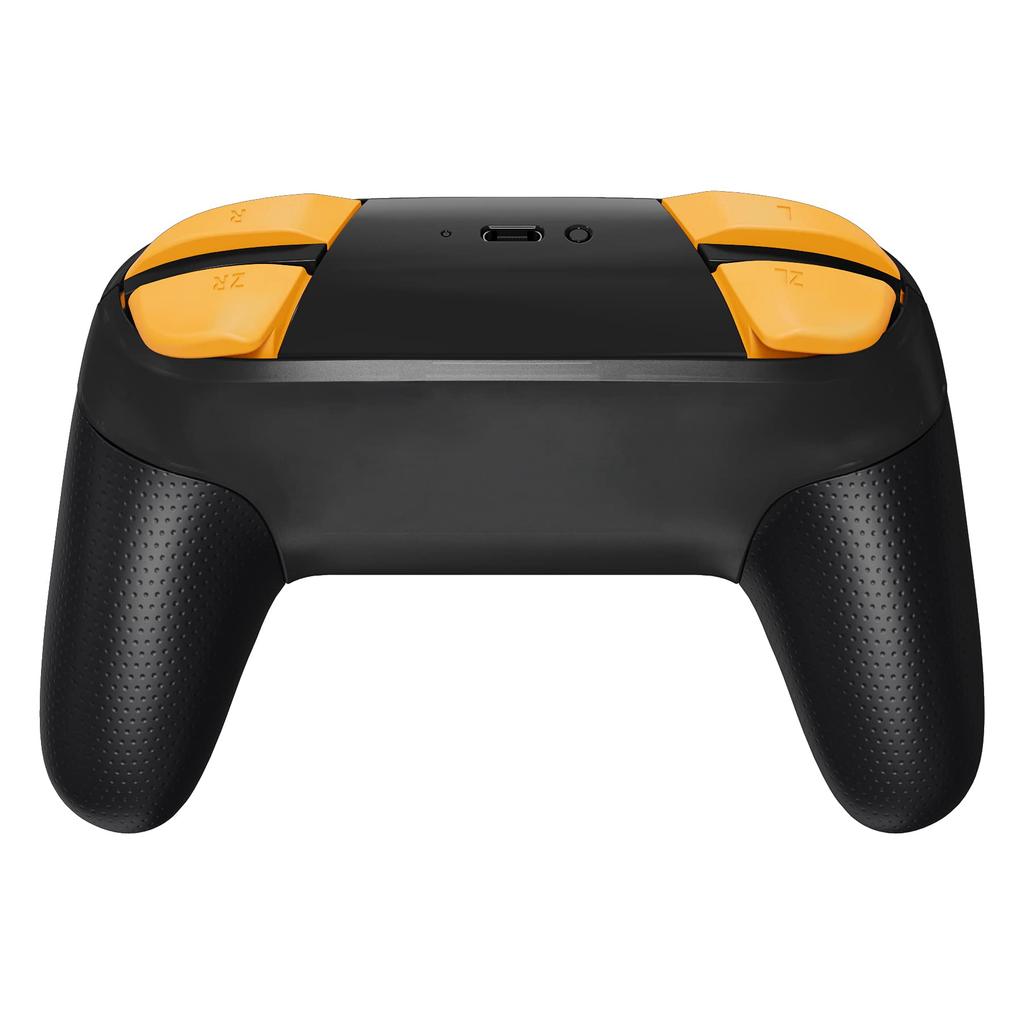 Full Set Buttons for eXtremeRate Switch Pro ABXY ZR ZL L R Buttons for Pro Controller Switch Controller Not Included Controller, D-pad - [Yellow]