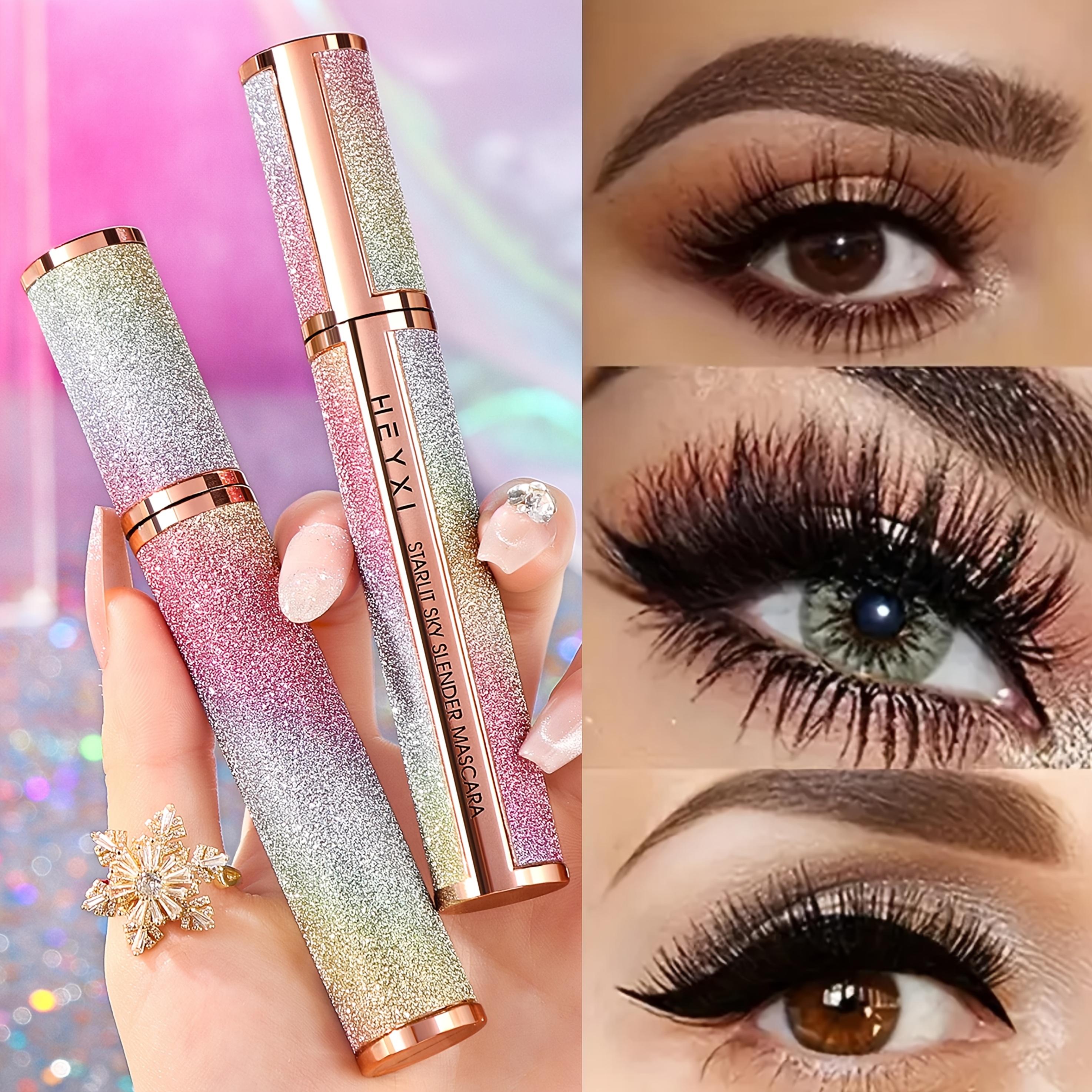 

Стойкая тушь для ресниц, формула для объема и удлинения, не липкая и не жирная, изогнутая щеточка для мгновенного объема, не размазывается и не образует комочков, для повседневного макияжа