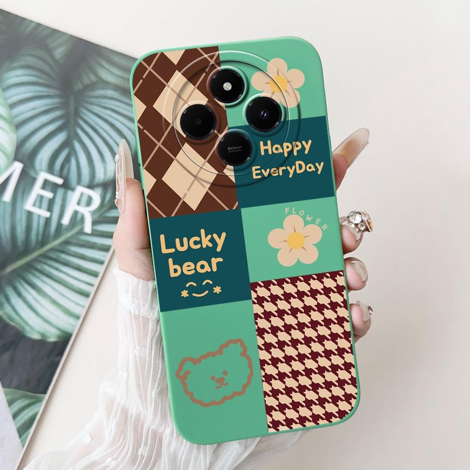 Für Xiaomi Poco C75 Hülle Stilvolle Kunstbemalte Abdeckung Weiche Silikon Stoßfeste Handyhülle Für Xiaomi Poco C75 PocoC75 Fundas Bumper