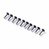 Acrylic Body Piercing Jewelry Set Lip Nose Ear Tongue Rings Clear Studs Women Unisex
