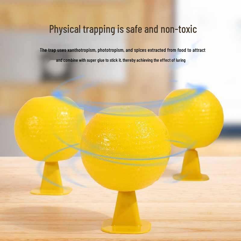 Kapalı Alan Meyve Sinek Tuzağı Yapışkan Yem - Küçük Böcek Yakalayıcı ve Öldürücü