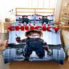 3D-Druck Horrorfilm Chucky Bettwäsche-Set Kissenbezug Bettbezug Doppel Einzel Voll Queen King Erwachsene Kinder Deckenbezug