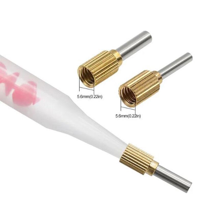 Sealant Tool Set with Sewing Glue Economizing Nozzle Glass Glue Nozzle Positioner Long Glue Spiral Mixing Tube for DIY Crafts