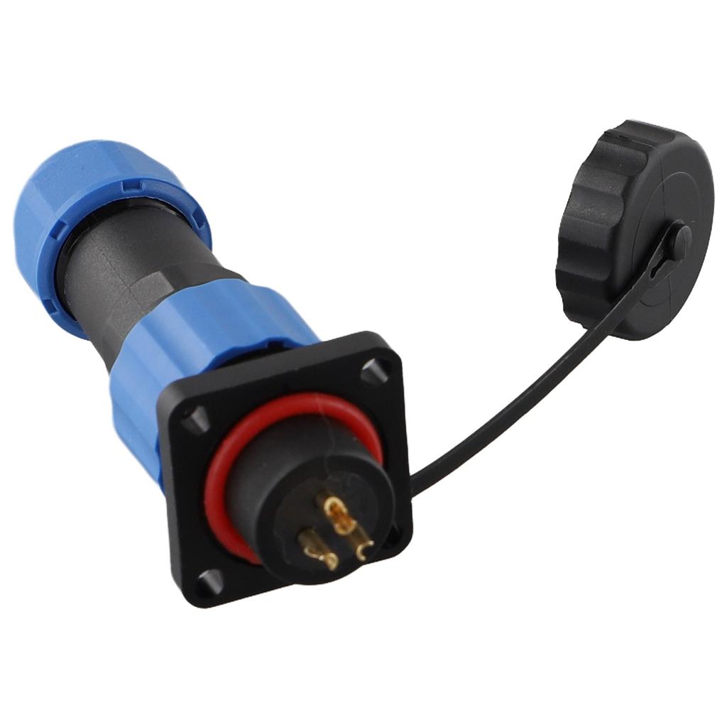 SP16 Wasserdichter Vierkantstecker für Bühnenbeleuchtung und Marineausrüstung