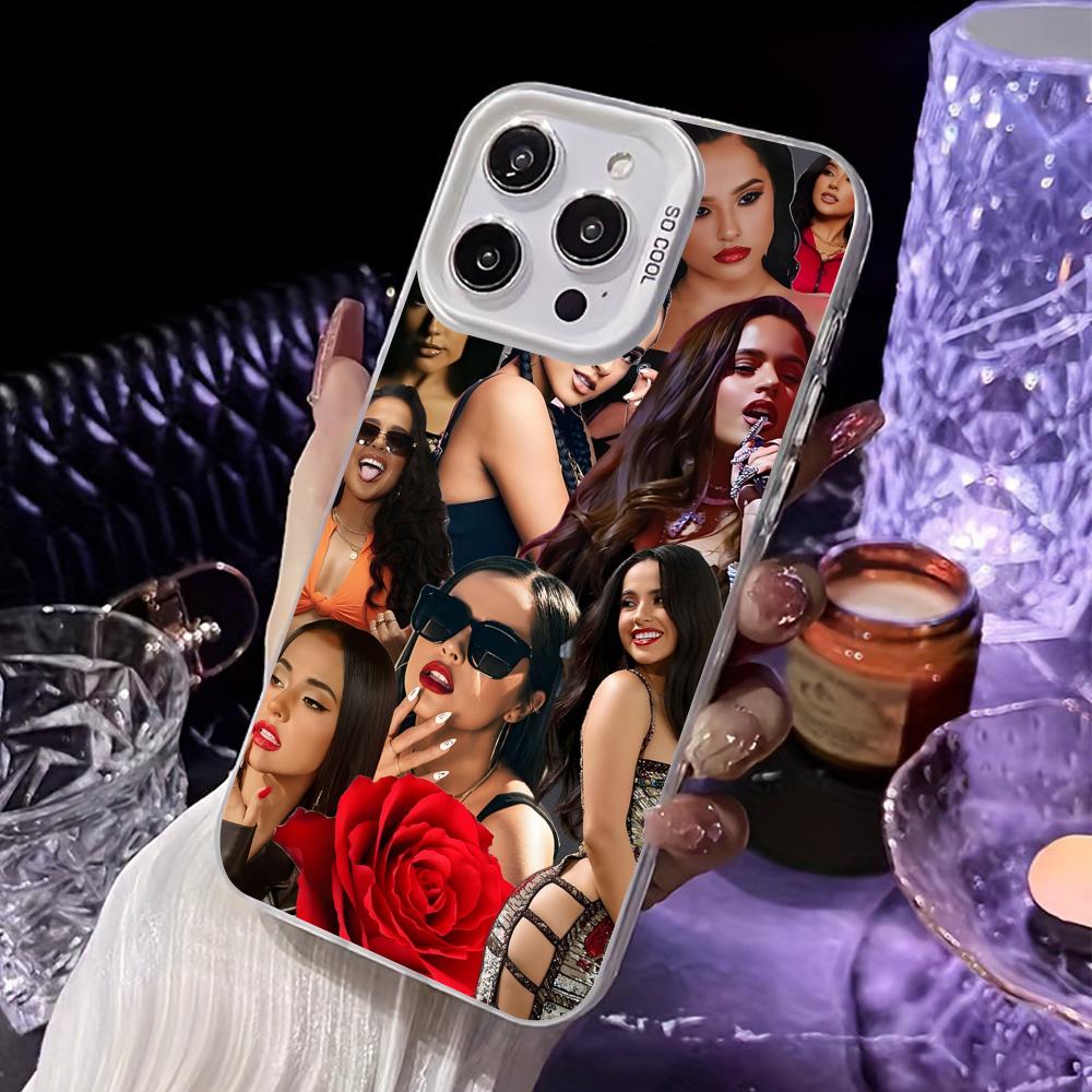 Fashion Becky G White Translucent Mobile Phone Case for iPhone 17 16 15 14 13 12 11 X XR XS Air Pro Max Plus Colorful Cover