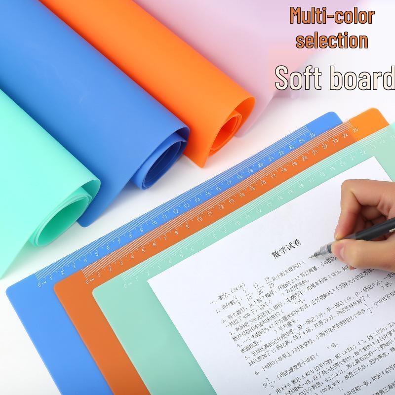 A3 Silicone Transparent Writing Pad for Students - Ideal for Elementary to High School Homework. 59.7x40.1cm