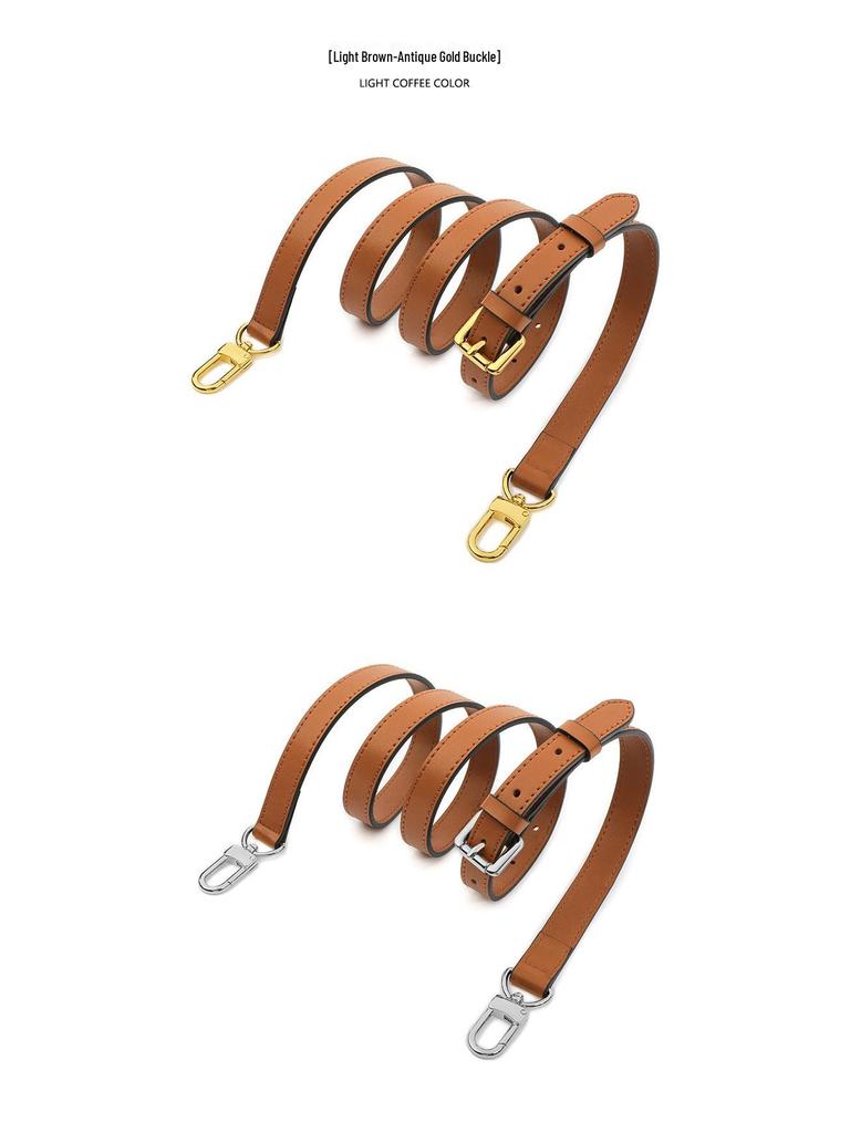 Ma Huang Shi Adjustable Leather Crossbody Bag Strap – Wide Replacement Shoulder Strap Accessory