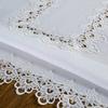Waterproof CoffeeTable Storage Cabinet E Cabinet Wedding Supplies Restaurant Tablecloth Lace Hollow Rectangular Table Covercloth