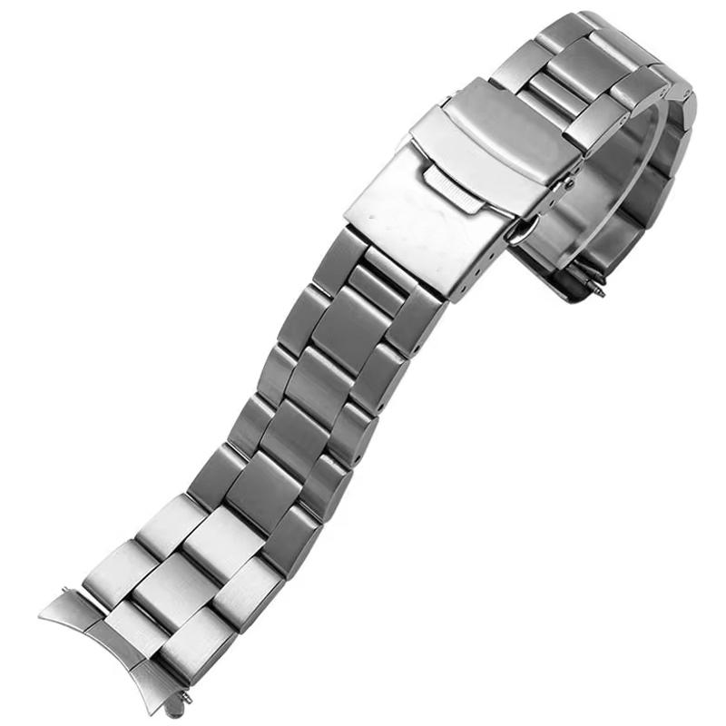 22mm Diving Steel Metal Strap for Casio Duro Mdv107-1A MDV106-1A Watch Wristband Bracelet Watchband Replacement Parts 3 Styles