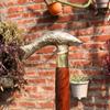 Handmade Brass Antique Fish Head Handle Victorian Walking Stick Wooden Cane Gift