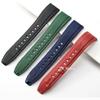 20mm 22mm TPU Silicone Watch Strap for Rolex Rubber Watch Band for Seiko Quick Release Silicone Diving Bracelet Butterfly Clasp