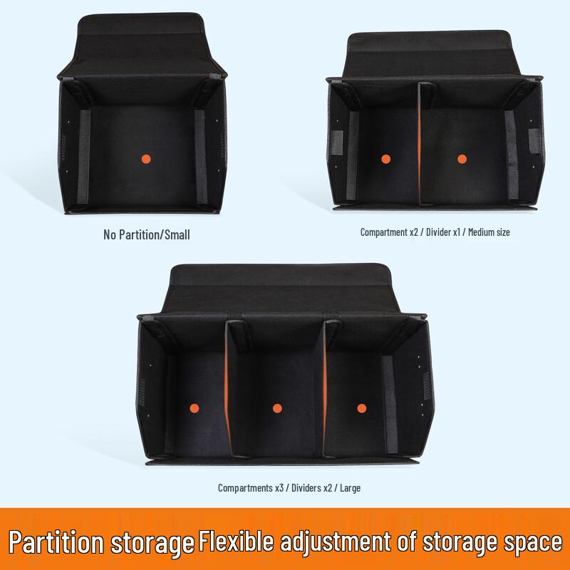 OEINGOEING Car Trunk Storage Organizer Box