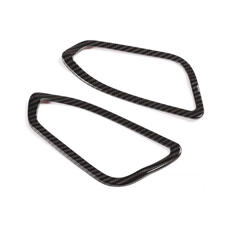 Carbon Fiber Texture For BMW 1 2 Series F20 F21 F22 F23 12-18 Car Interior Decoration Sticker Car Accessories Handle Frame Trim