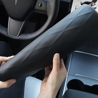 Cubierta de Reposabrazos de Consola Central de Coche Para Tesla Model 3/Y TPE Antiarañazos Resistente al Desgaste Protector Decorativo de Caja de Reposabrazos