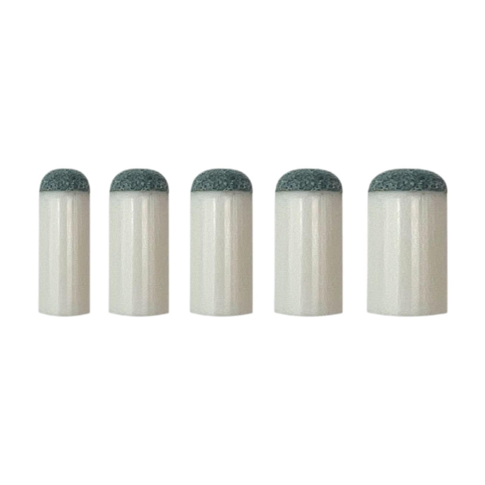 

Set of 5Pcs Billiard Pool Cue Tips Table Billiard Stick Tips Snooker Stick Accessories Protective Practical 9/ 10/ 11/ 12/ 13mm