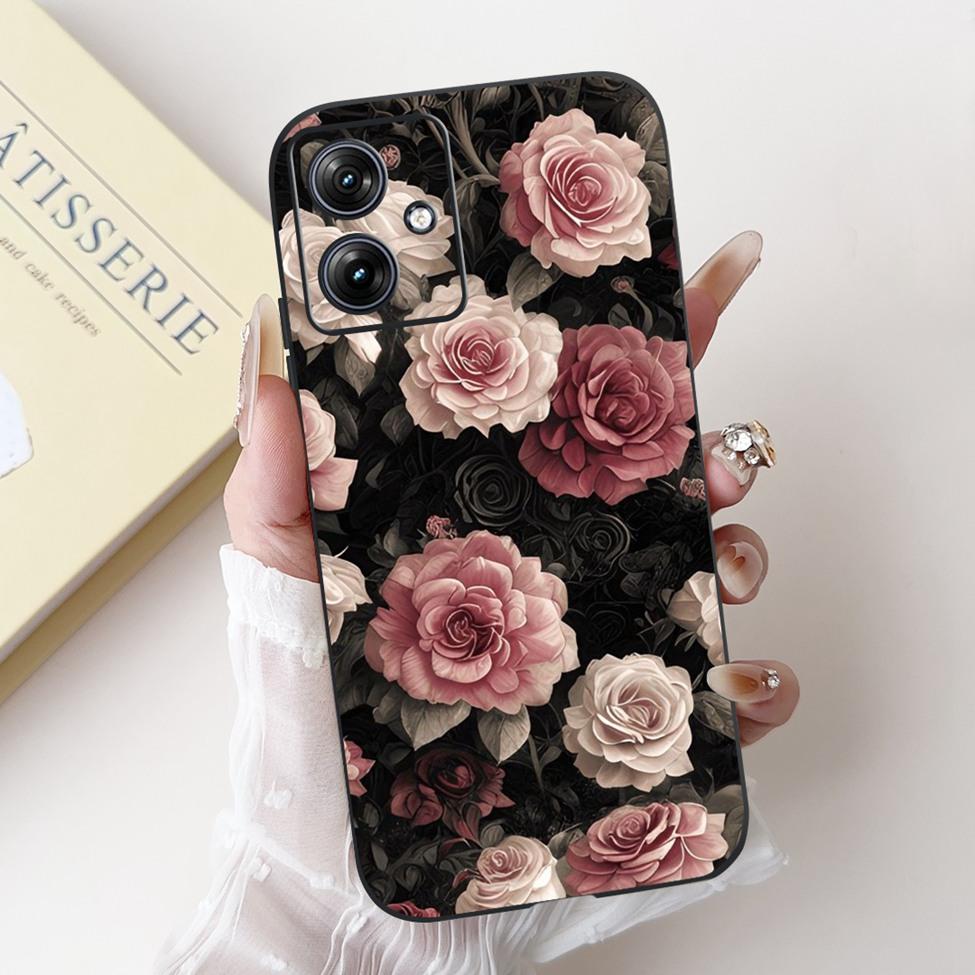 

For Moto G54 5G Case Silicone Fashion Luxury Cute Cat Shockproof Bumper For Motorola G54 Moto G54 Back Cover XT2343-1 XT2343-2 Moto G54 5G