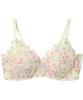 Comfortable and High Side MADE WITH LIBERTY FABRIC PI [Unnanacool] Non-wired Bra, Beautiful, Design, [364 Lace] Bra, Wireless, JB3520, Women's