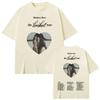 Madison Beer The Locket Tour Merch T-shirt Moda Pop Music Maniche Corte T-shirt Uomo Donna Casual Ampia Cotone T-shirt