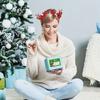 Jolly Christmas Labels: 120 Festive Stickers for Gift Wrapping - Self-Adhesive, Paper Material